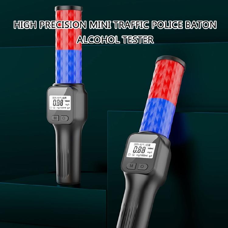 Accurate Meter Professional Breathalyzer Quick Response with Large LED Screen Buzzer Rechargeable Testing Meter