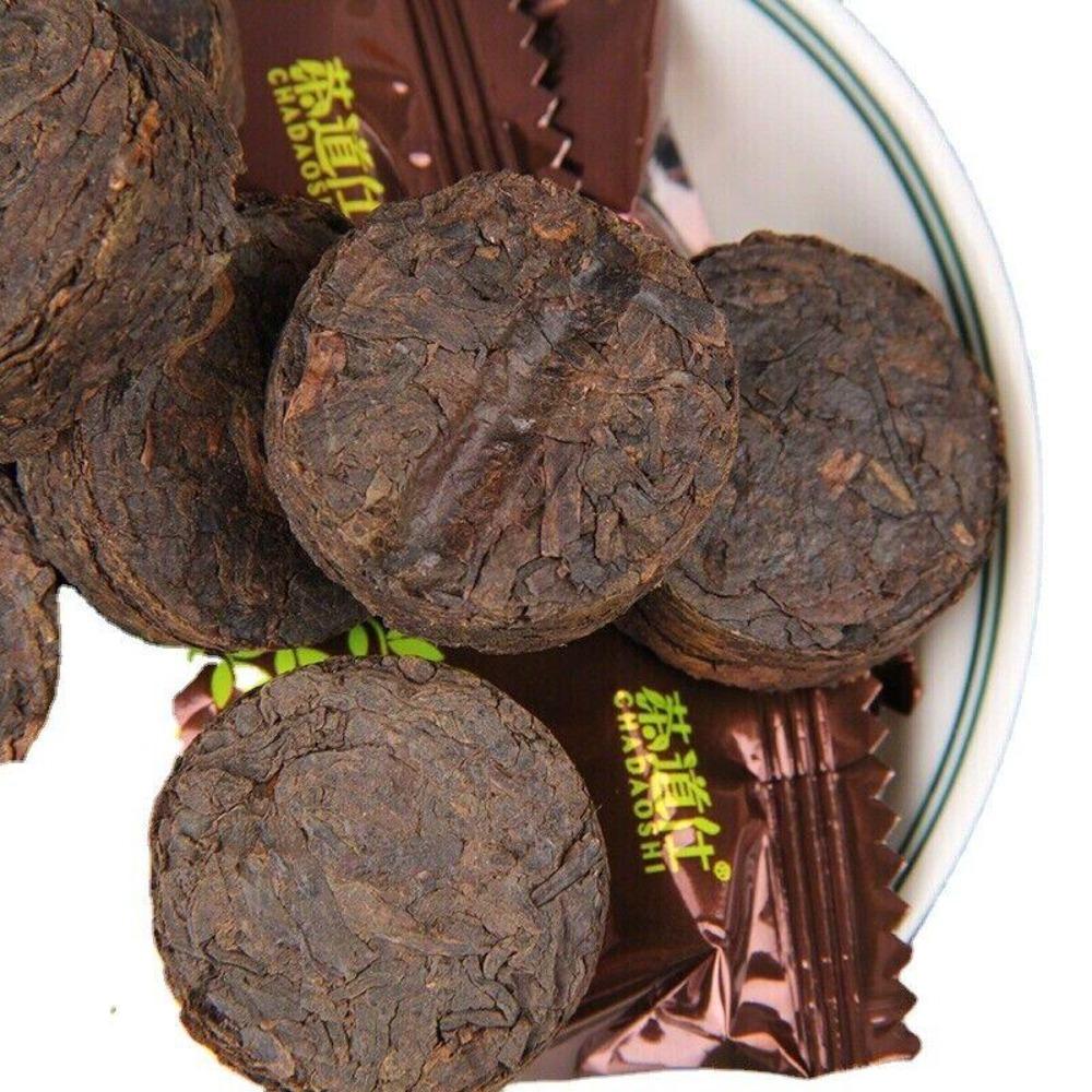 Torta di Tè Fritto Pu Erh Premium 500g Involucro Originale Caramella