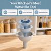 Food Grade Kitchen Funnel Multifunctional Kitchen Pouring Tool Funnel Set  Household Use