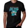 90s Throwback Portland Sea Dogs Tshirt Fashion Casual Short Sleeve Tshirt