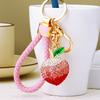 Creative Bling Rhinestone Watermelon Fine Workmanship Portable Bag Pendant Fashion Jewelry Decor Gift For Friends Bag Charm