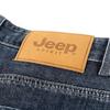 JEEP SPIRIT Men's Straight-Leg Relaxed Fit Casual Denim Jeans