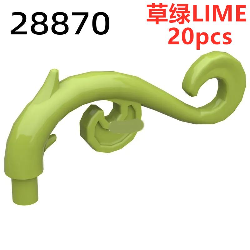 Buildings Blocks Plants Tree Leaf Flower 32606 6064 2417 2423 3741 2435 33291 6255 DIY Compatible Parts Grass Bush Military City