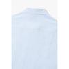 Emporio Armani Men Eagle Embroidery Logo Linen Shirt A516104009