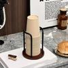 Luxury Disposable Cup Storage Holder Water Tea Cups Dispenser Rack Shelf with Longer Stick Mug Display Stand Home Organizer