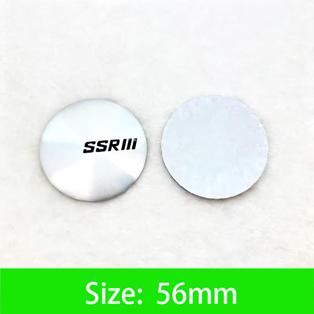 56-65mm Car Wheel Center Hub Cap Emblem Sticker Accessories For Chevrolet Cruze Sonic Silverado Trax Camaro Captiva Aveo Z71 SSR