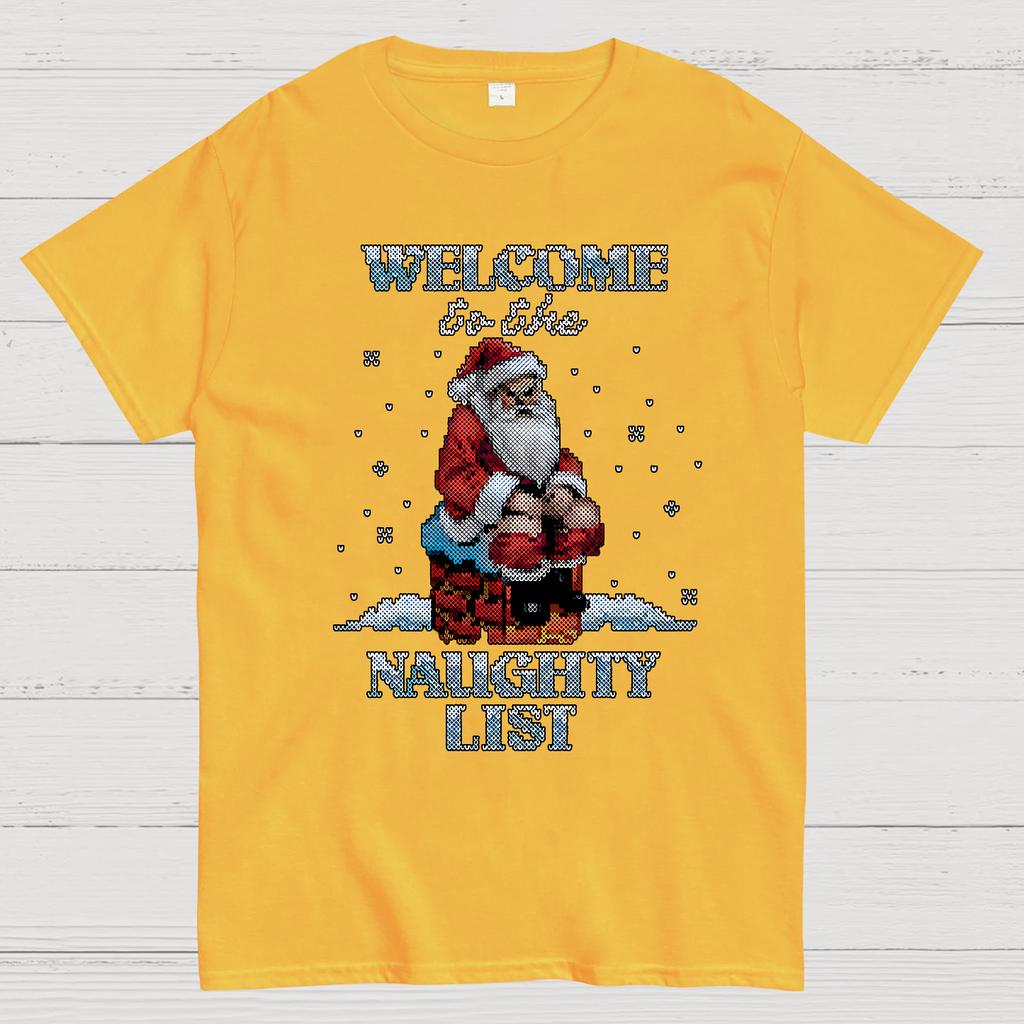 Welcome To the Naughty List Cotton Summer Casual Cool Loose T-Shirt