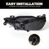 Frameless Fog Lamp For Volvo XC60 XC90 S90 V90 2018-2025 Daytime Running Light LED Front Fog Driving Light 32337364 32337365 12V