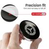 For Benz Car Logo Wheel Center Hub Cap Badge Emblem Sticker Accessories Exclusive AMG SPRINTER V CLASS VIANO W124 W203 W204 GXU0