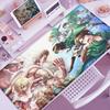 New Cool Anime Attack On Titan Large Mouse Pad Computer Non-slip Mousepad XXL 900x400mm Gaming Laptop Keyboard Mouse Mats Carpet