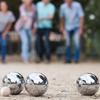 Metal Bocce Ball Outdoor Petanque Set 3 6 8pcs Fun Family Lawn Game for Beach Activities