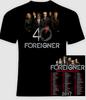 Vintage 2017 Foreigner 40th Anniversary Tour 2017 T-shirt Size S-5XL