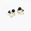 Tulip Flowers Stud Earrings for Women Korean Creative Design Temperament Personality Jewelry Girl Gift Brincos