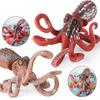 Wild Large Octopus Model Plastic Ocean Animal Statue  for Home Decor Office Display