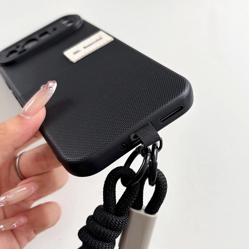 Halsband Lanyard Polka Dot Silikon Handyhülle Für Motorola Moto Edge 70 60 50 Fusion 60S 40 Neo Edge 50 Pro 60 Stylus E15 Hülle