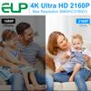 ELP 4K USB Camera with Microphone Manual Zoom Webcam Varifocal PC Camera for Computer Mini UVC Webcam IMX317 Varifocal Audio Video with USB Camera 8mp