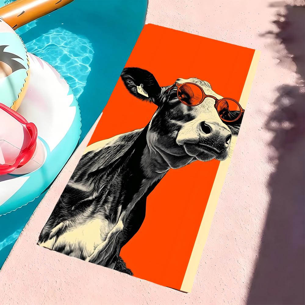 F-Funny-S Towel Microfiber Beach Towel, Quick-Dry, Sand-Free, Ultra-Fine Fiber, Super Soft.