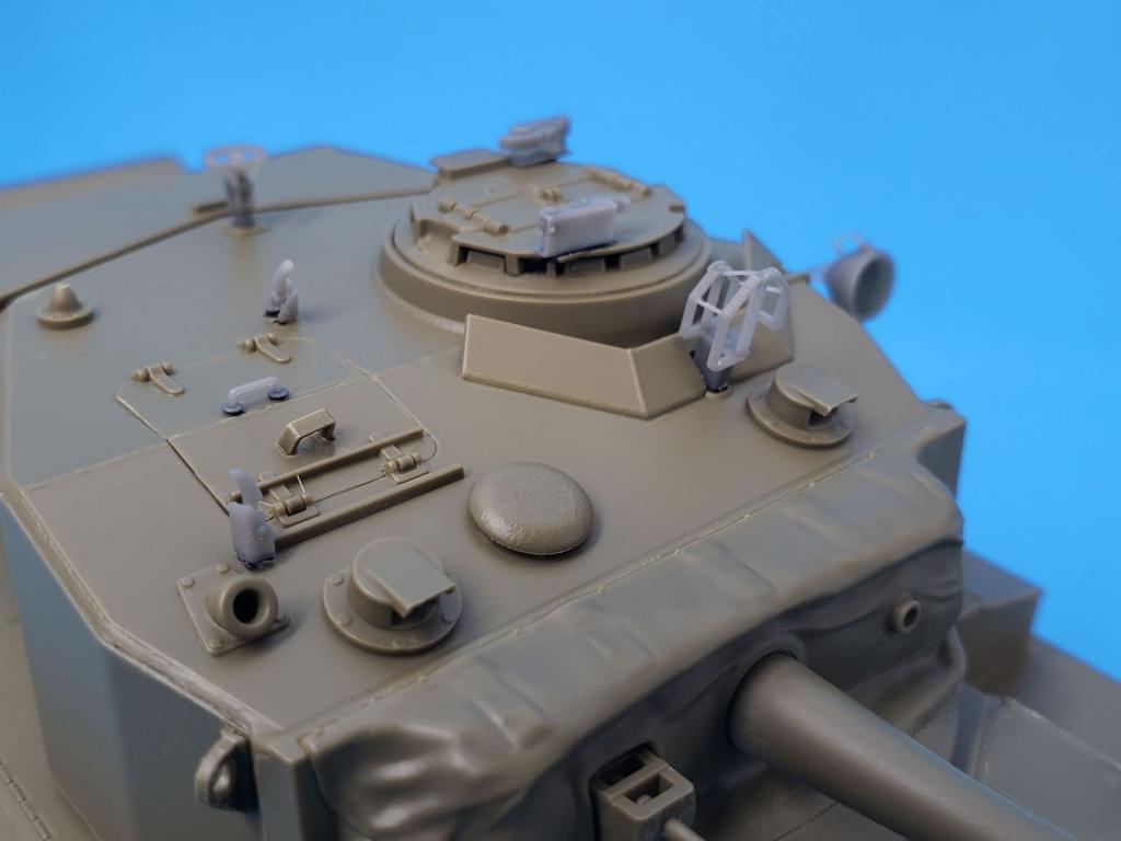 Passion Models British Cruiser Tank A34 Comet 3D Parts Set Tamiya Plastic Model Parts 1/35 (for MM35380) P35T-016