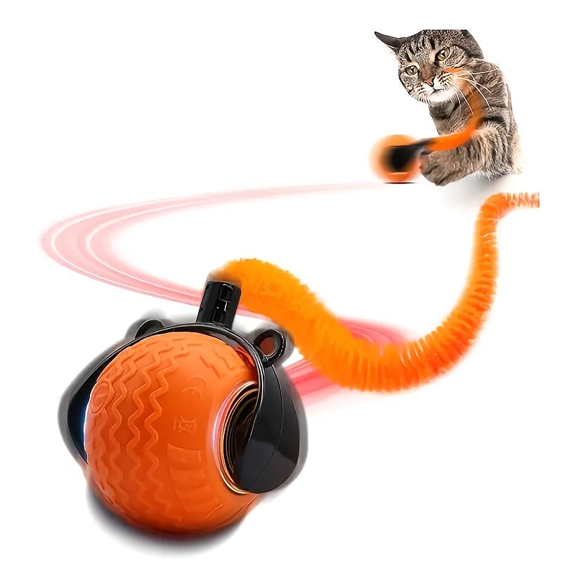 

Pet Plaything with Automatic Rolling Function - Electric Interactive and Dog Toy Ball S помаранчевий