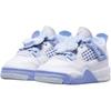 Air Jordan 4 Retro TD Pomněnka Dětské tenisky Bílá Modrošedá Olejově zelená IB8961-100