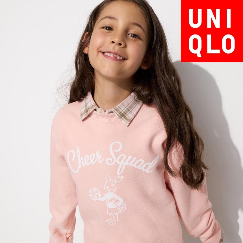 

Свитшот Uniqlo Kids Ultra Stretch с рисунком B 10 PINK/KIDS 100