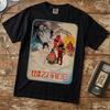 Wizards 1977 Inspired Poster Tee, Bakshi Cult Animated Fantasy Movie Fan Art, Vintage Sci Fi Sword Sorcery Gift