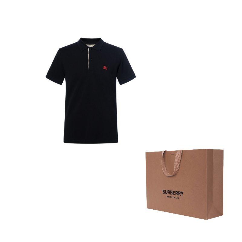 Burberry Polo Shirt Men`s Black 80362501