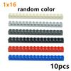 Technical Building Block MOC Combination Studded Long Beam with Hole Thick Bricks Compatible 3703 32018 3895 2730 3894 3701 3700