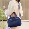 Shoulder Bag Solid Color Female Hand Bag Large Capacity Fashion Casual Nylon Adjustable Strap Simple for Weekend Vacation