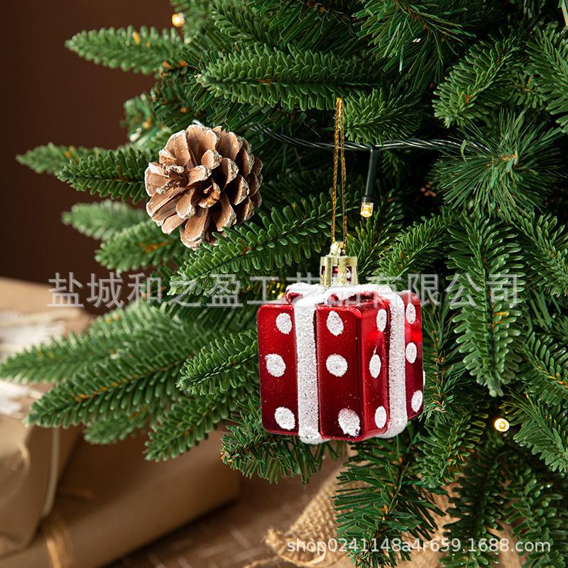 Weihnachtsbonbon-Dekorationen Hängende Bonbon-Ornamente mit Schnur zur Weihnachtsdekoration Weihnachtsbaumschmuck