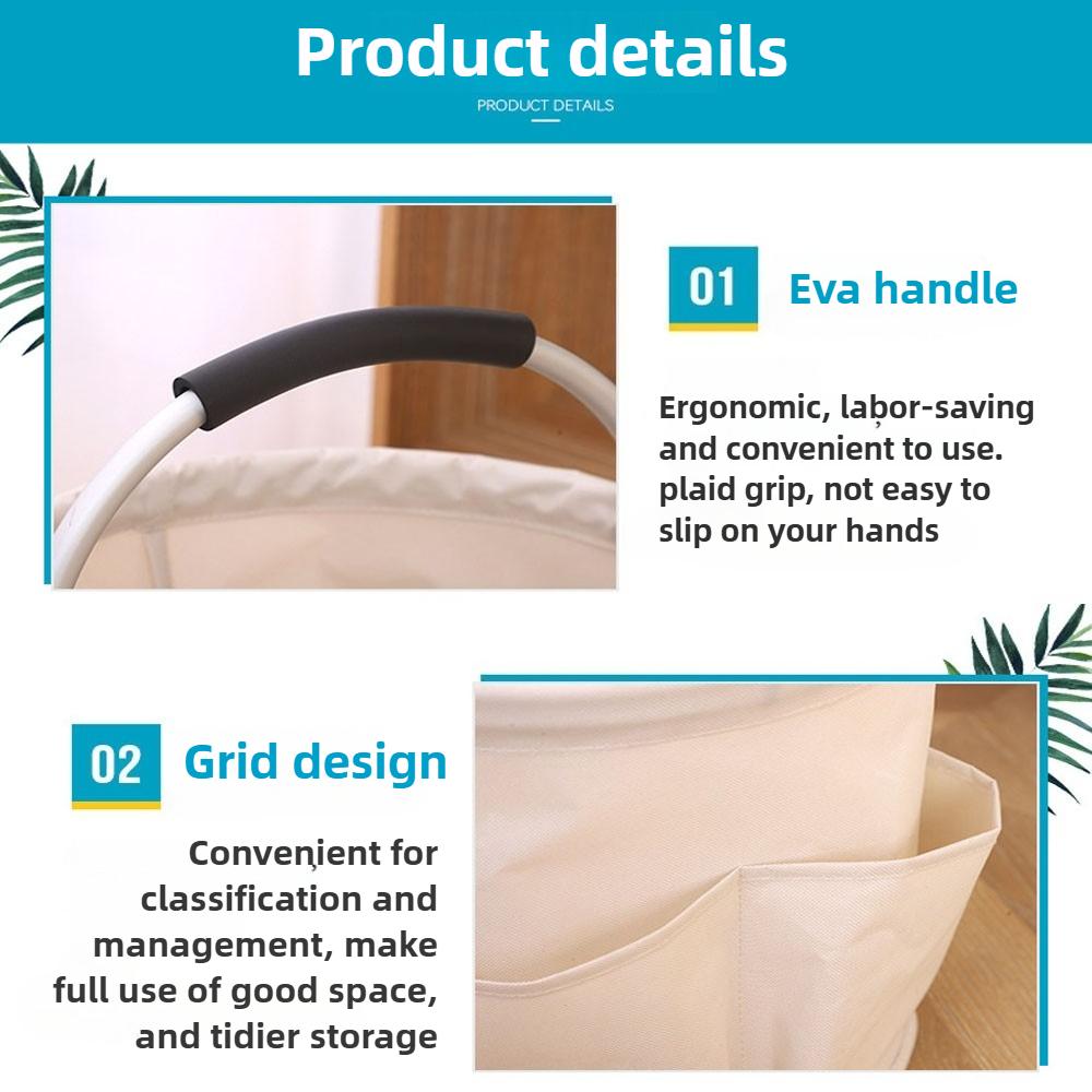 Outdoor Camping Picnic Basket, Beach Basket, Portable Foldable Gardening Tool Kit, Storage Bathroom Toiletries Bag, Bath Basket,