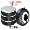 Universal 13-19inch 19-23inch Car SUV Tire Cover Case Spare Tire Wheel Bag Tyre Spare Storage Tote Polyester Oxford Cloth