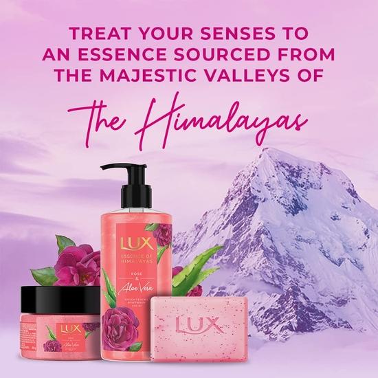 Lux Essence of Himalayas Rose & Aloe Vera Exfoliating soap 5 x 125 g