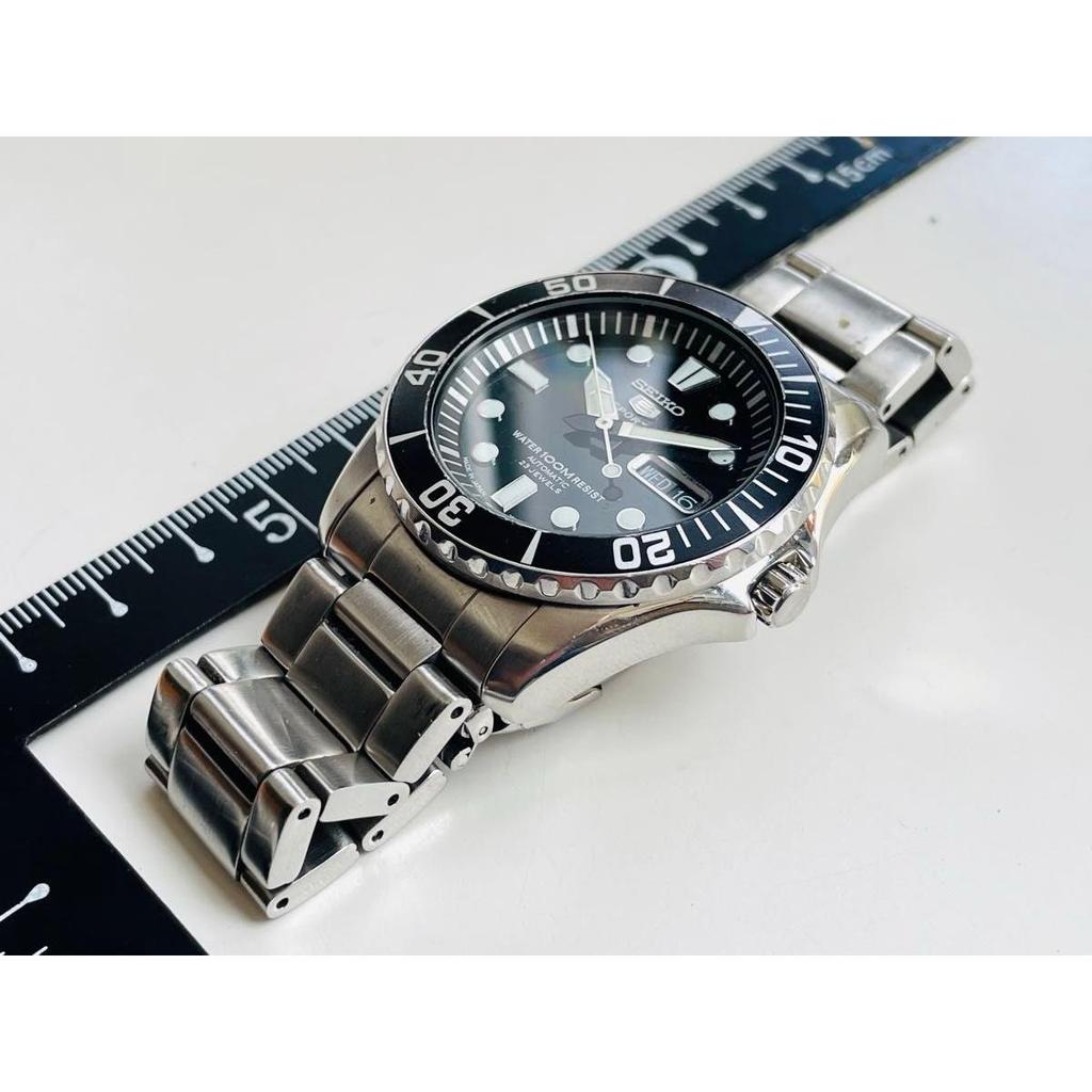 Used Rare, Working, Beautiful Condition, SEIKO, Overseas Model, 5 Sports, Exhibition Caseback, 7S36-03C0, 23 Jewels, Men's, Automatic, Made in Japan