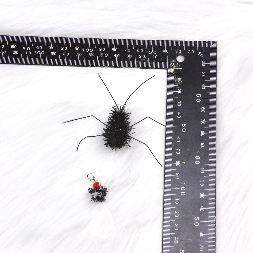 2pcs Black Artificial Insects Cat Teasing Stick Change Head Toy Pet Supplies Toys