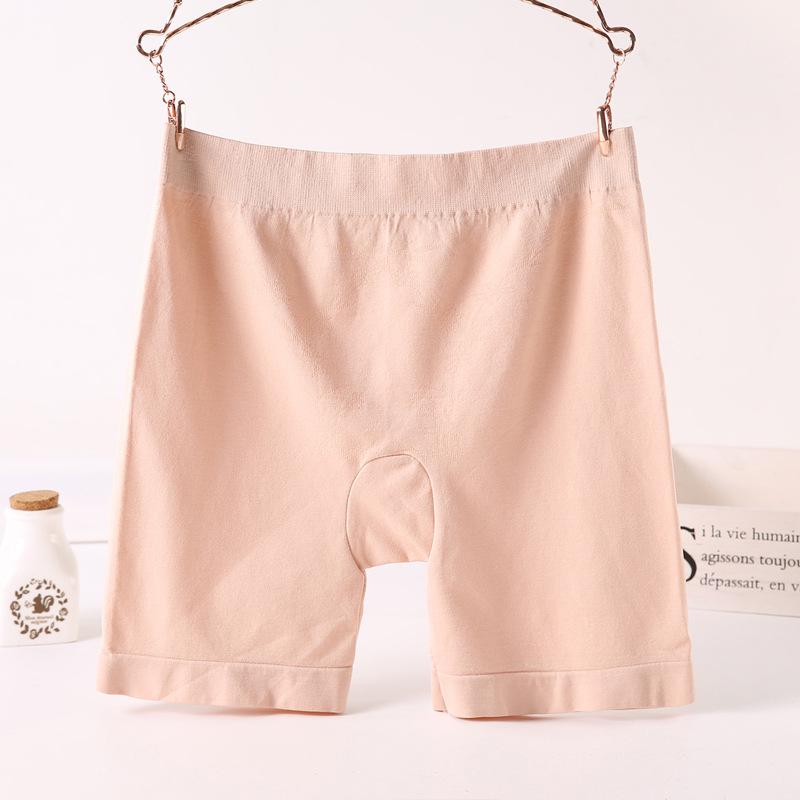 Elastische Größe Drei Dessous Viertel Knickers Sicherheit Flache Unterwäsche Shaper Höschen