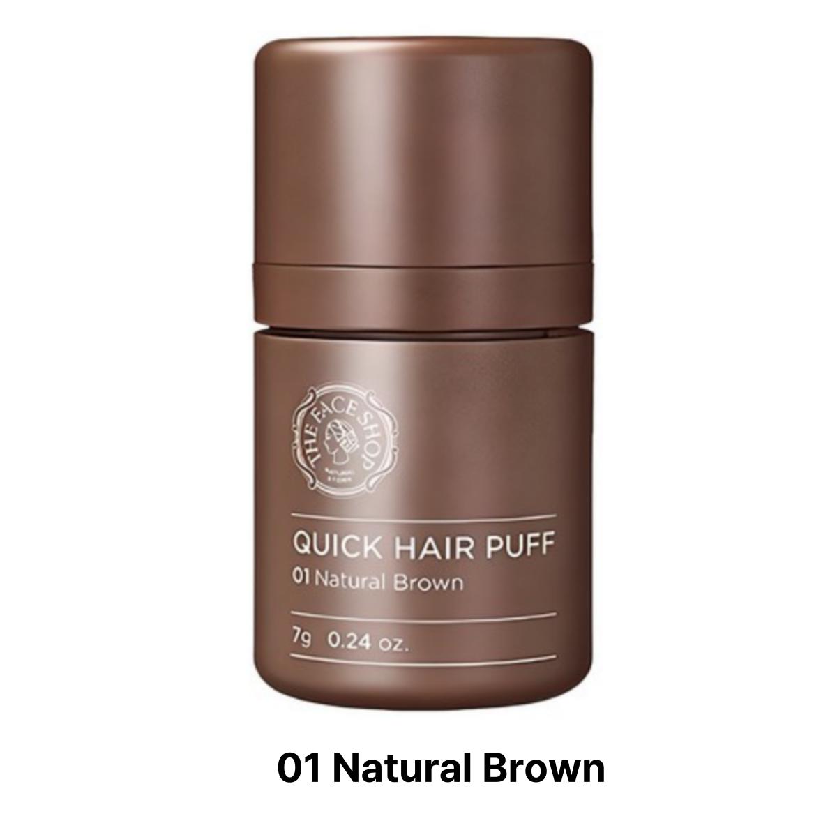 

THEFACESHOP Пайка для волос Quick Hair 7г 01 Natural Brown X 1PCS