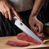 SHAN ZU Chef Knife 8 Inch, High Carbon Japanese 10Cr15Mov Stainless Steel Kitchen Professional Cooking Knife, Ultra Sharp Japanese Knife with