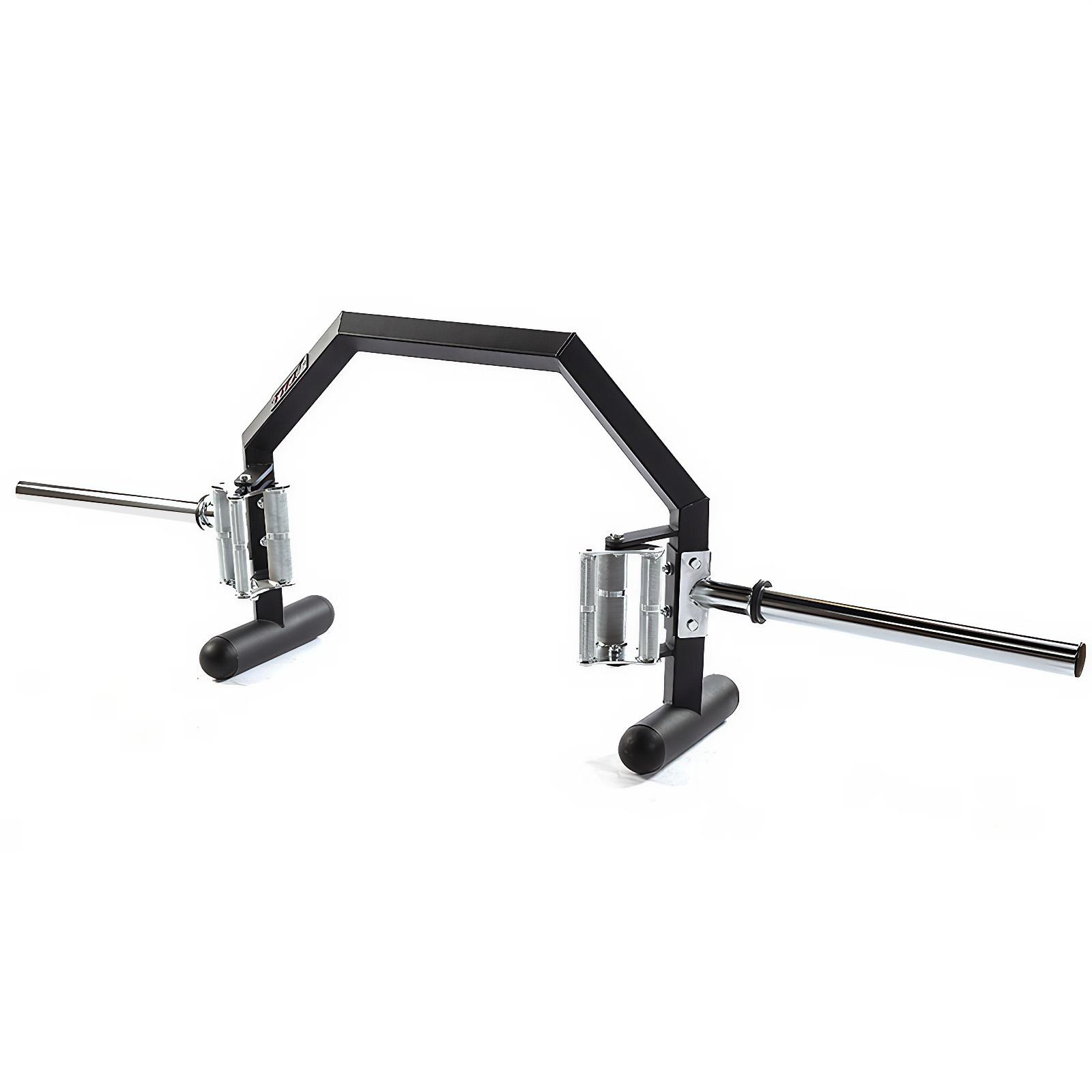 Rackable Open Trap Bar Wear Resist Open-Ended Weightlifting Barbell Deadlift Squat Barbell for Deadlift Carries Lunges Squats