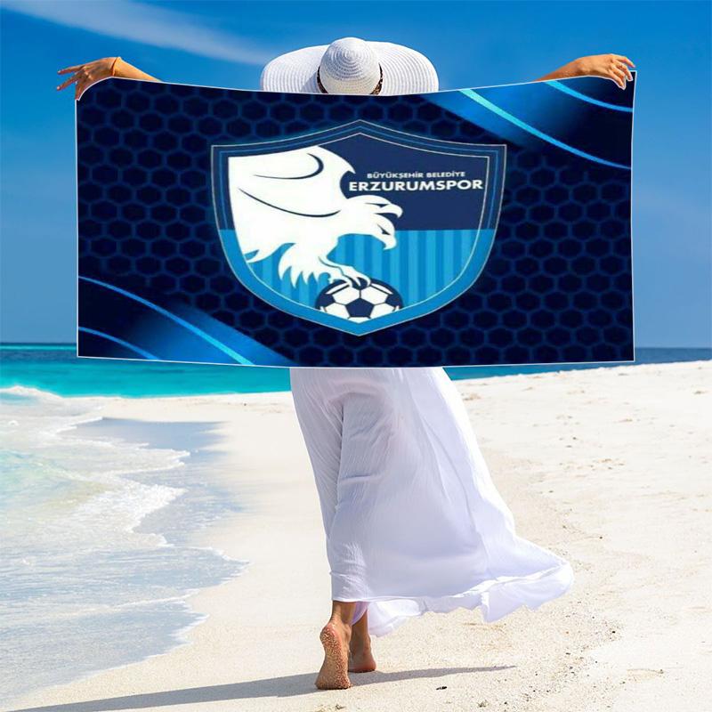 B.B Print Beach Towel, Large Soft Quick Dry Towel for Beach Camping Swimming