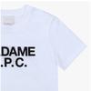 A.p.c Damen S Cropped T-Shirt Aab Weiß F26559
