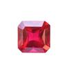 Natural Red Ruby Loose Gemstone 11x11mm Square Cut for Her/Him for Jewelry Making and Crafts