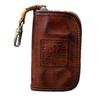 First Layer Cowhide Retro Key Bag Change Card Bag Waist Hanging Multi-Functional Storage Bag Men'S And Women'S Large-Capacity Change Bag