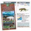Calorata Animal Geography Zone 3 Figure 3D Encyclopedia of the Old North and New North Zones 12 Species Includes Realistic Figure Box Toy Educational