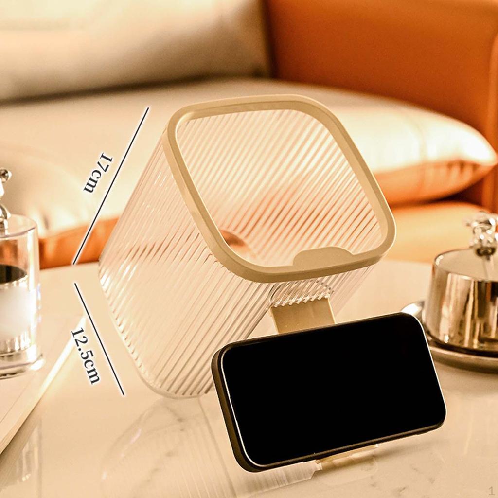 Compact Desk Waste Bin for Home And Office Organization