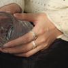 Adjustable Intersecting Lines Ring: Versatile and Fashionable Women's Statement Index Finger Ring