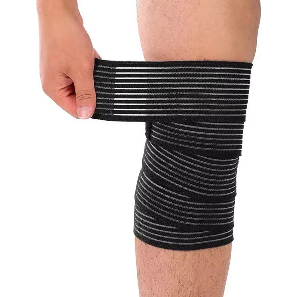 1Pcs High Elasticity Knee Brace Support Wrap Adjustable Bracer Wristband  for Outdoor Activity