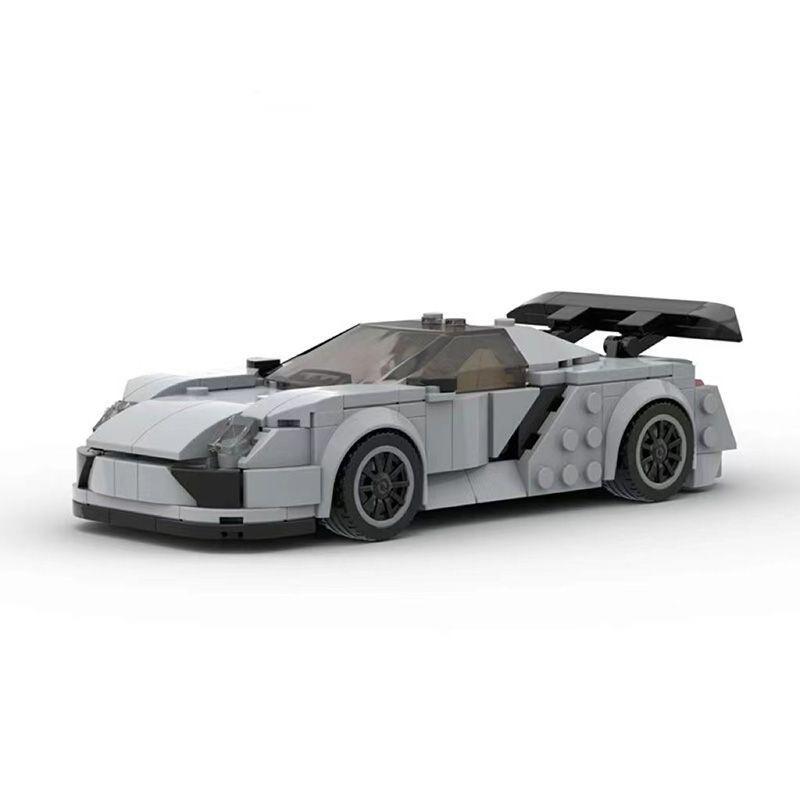 Compatible With The Building Block MOC 918 Spyder Small Particle 8-grid Car Series Assembled Building Block Model