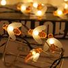 Solar-Powered Dragonfly & Butterfly String Lights: Outdoor LED Fairy Lights for Balcony & Courtyard Decoration