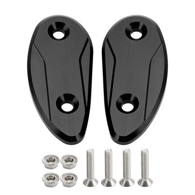 Cnc Black Mirror Block Off Plates For Honda Cbr 1000 Rr Cbr1000Rr 2008-2023